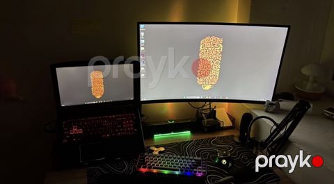 Ultra-eniş əyri monitor - 34" ultra-eniş əyri monitor: yüksək təsvir — Bakı