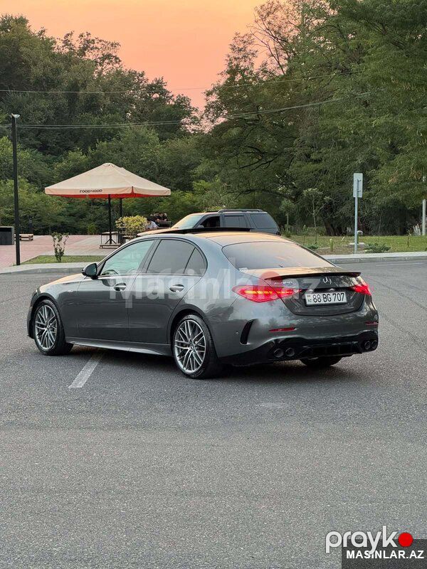 Mercedes C43 AMG, 2022 il — Minik avtomobili icarəsi, Bakı (2)