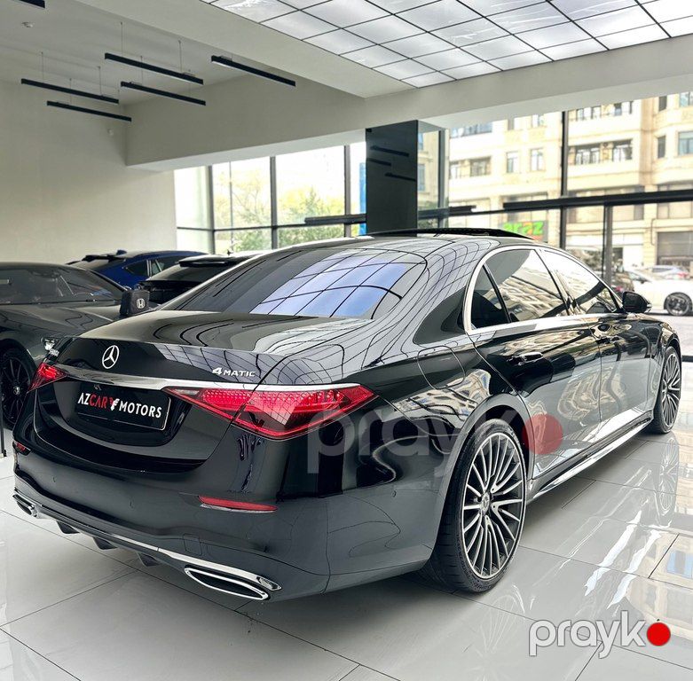 Mercedes S 450 d 4MATIC, 3.0 L, 2021 il, 84 000 km — Avtomobillər, Bakı (10)