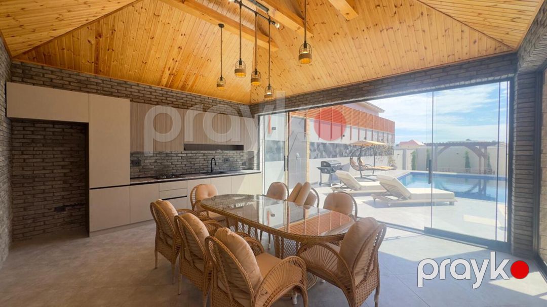 Satılır 6 otaqlı həyət evi/bağ evi 500 m² — Ev, villa, Bakı (11)