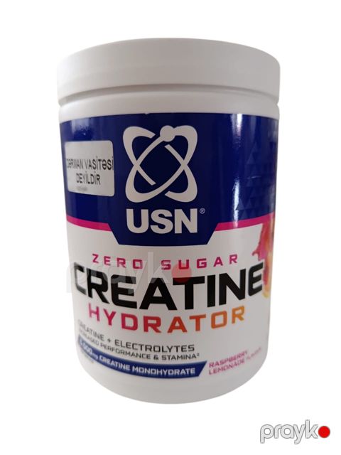 Kreatin USN Zero Sugar Raspberry, 330 q — Bakı