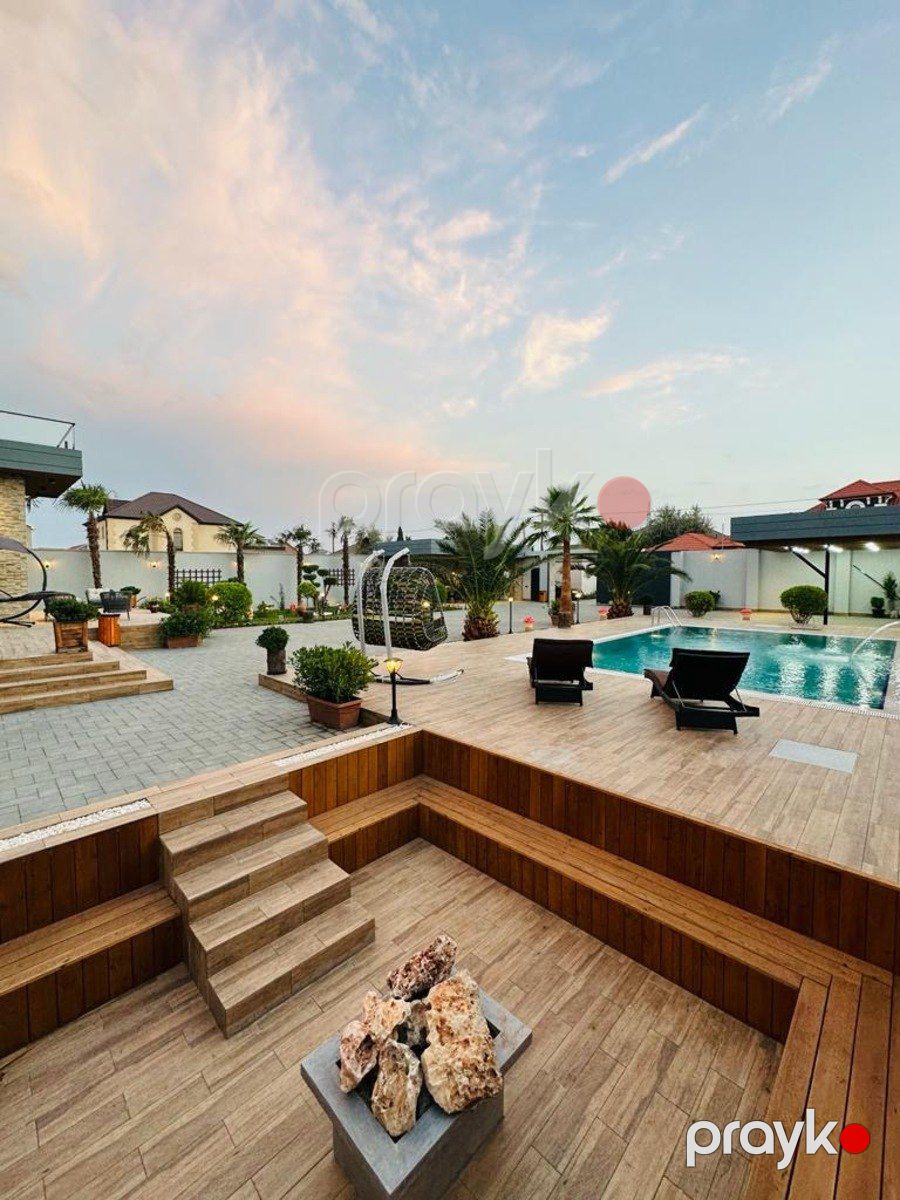 İcarəyə verilir 6 otaqlı həyət evi/bağ evi 500 m² — Ev, villa, Bakı (12)