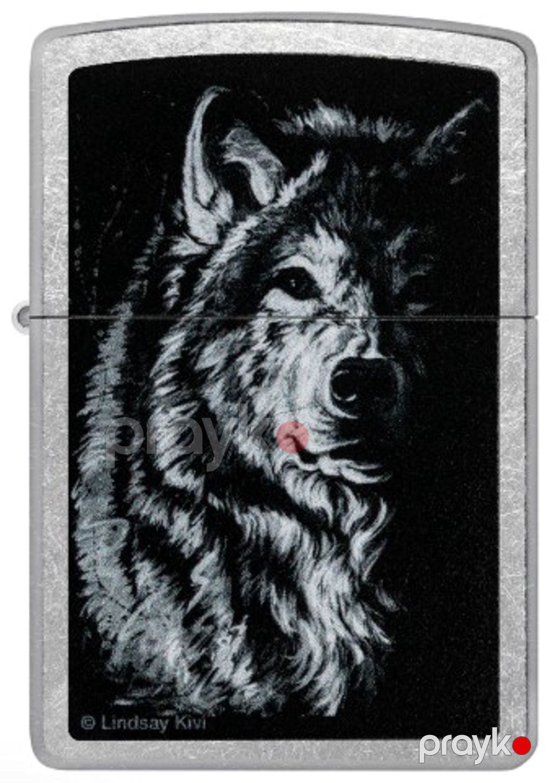 Alışqan Zippo Zippo Lindsay Kivi Wolf Street Chrome 46149 — Mallar, Bakı (2)