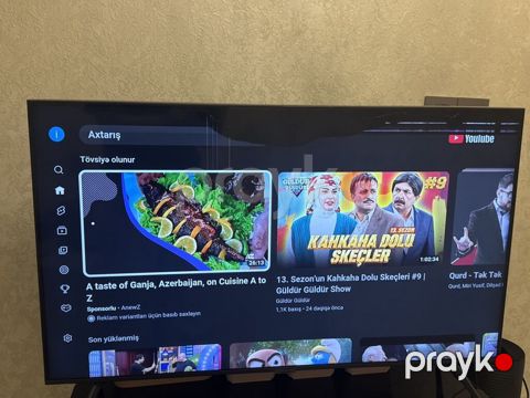 Samsung 55" Smart TV – 4K UHD, Tizen OS Bağlı qalmaqdan belə olub neçə — Xırdalan