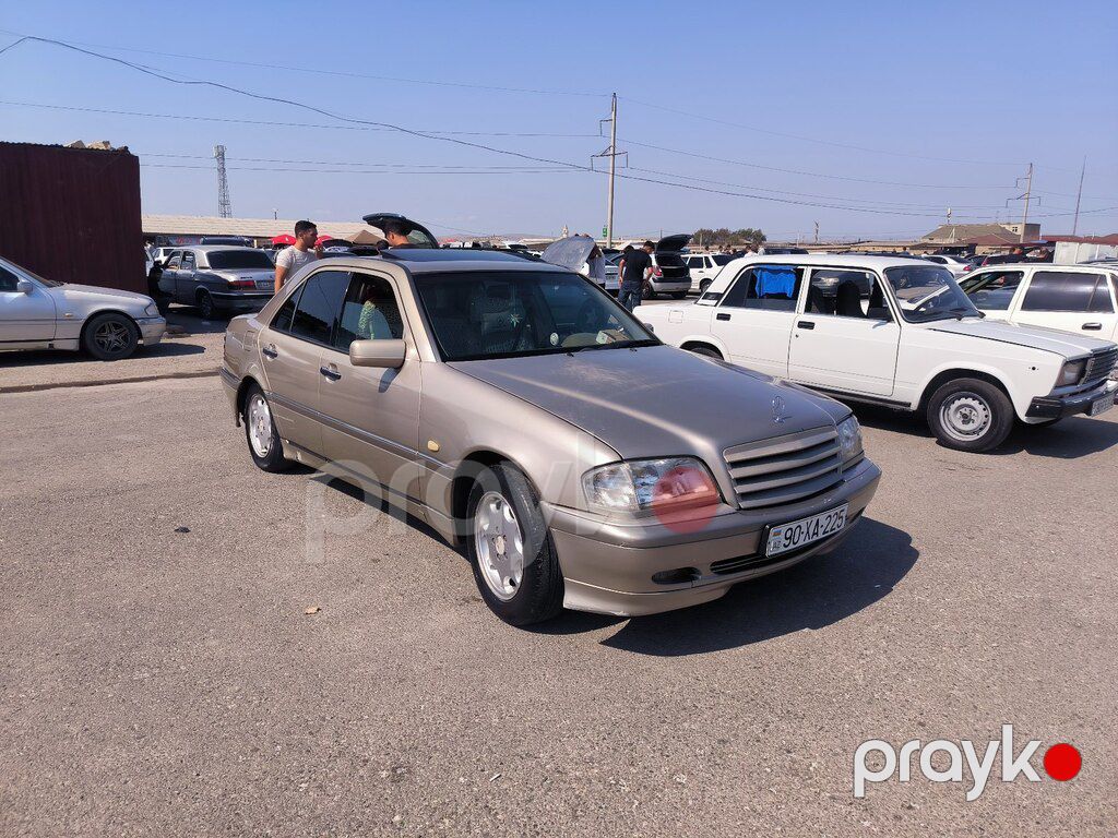 Mercedes C 220, 2.2 L, 1996 il, 390 587 km — Avtomobillər, Bakı (5)
