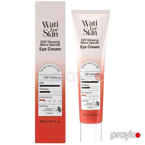 Göz ətrafı dəri üçün krem Wati for Skin EGF Ginseng Micro Spucule 30 ml — Bakı