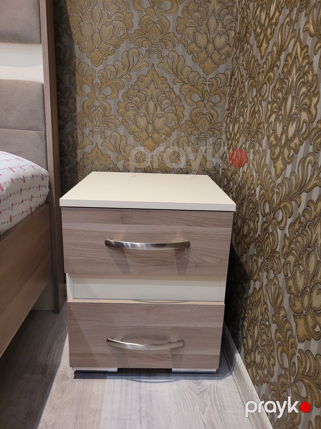 İkinəfərlik çarpayı, 2 tumba, Yeni — Yataq otağı mobilya dəstləri, Digah (4)
