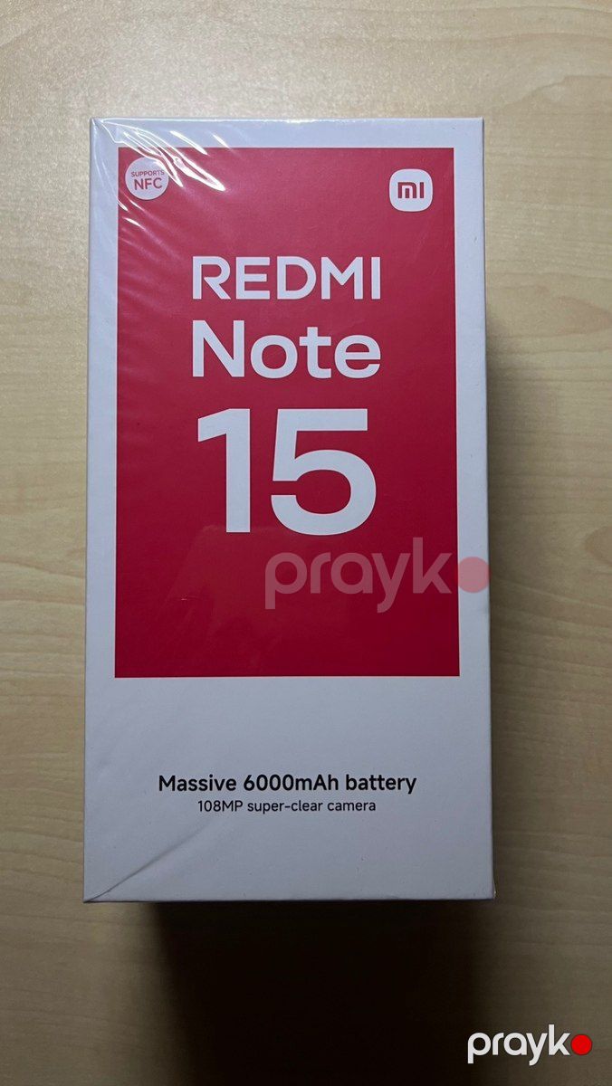 Xiaomi Redmi Note 15 Black 256GB/8GB — Smartfonlar, Bakı (2)