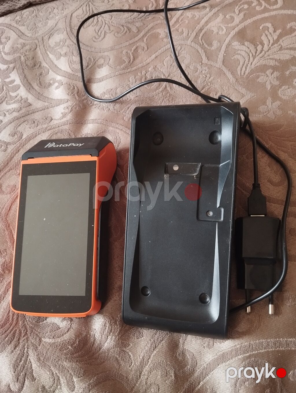 Çox az işlənmiş post terminal satılır. Zaryadkası, batareyası, oxuma — Kassa avadanlığı, Bakı (3)