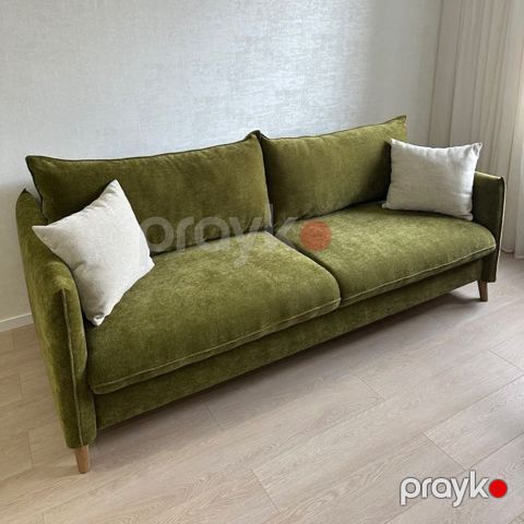 Divan 2945, parça, xaki, 220x90 sm — Bakı