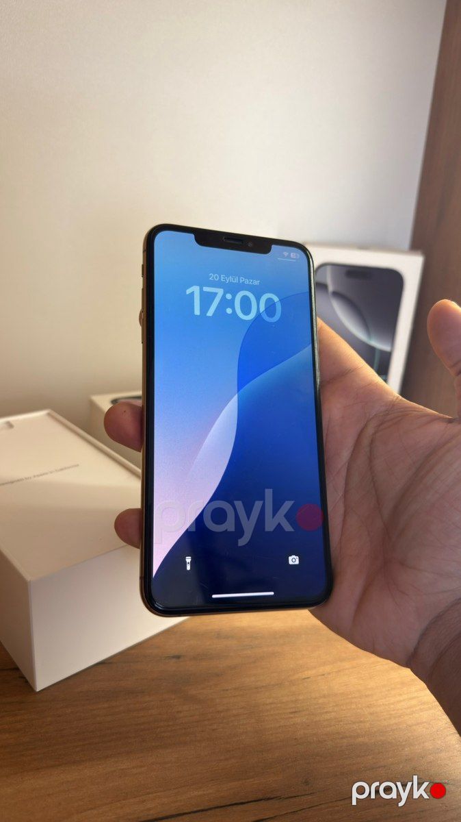 Apple iPhone XS Max Gold 256GB/4GB — Smartfonlar, Bakı (3)