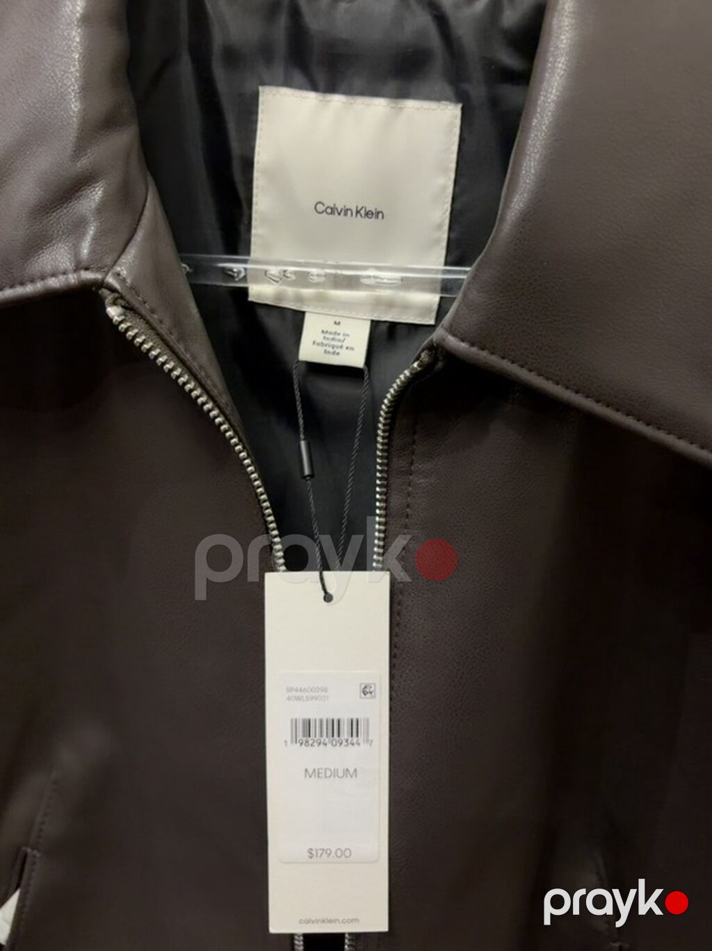 Dəri kurtka, Calvin Klein, M — Jaketlər, Bakı (2)