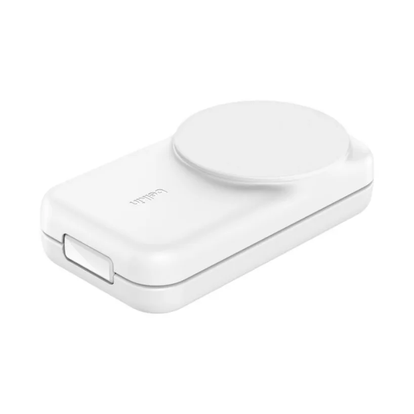 Enerji toplama cihazi Belkin 25W Qi2 3-in-1 Foldable charger White — Mallar, Bakı (3)