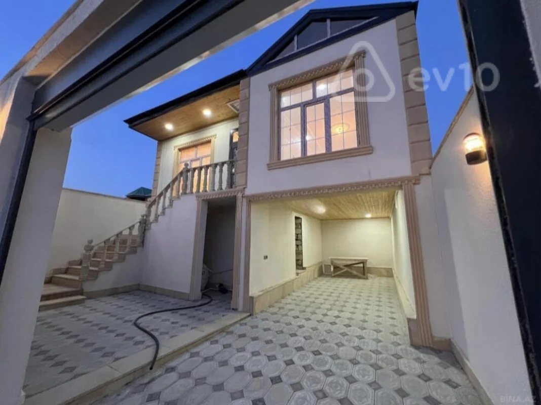 4 otaqlı həyət evi, 120 m², Gültəkin Əsgərova küçəsi — Ev, villa, Bakı (2)
