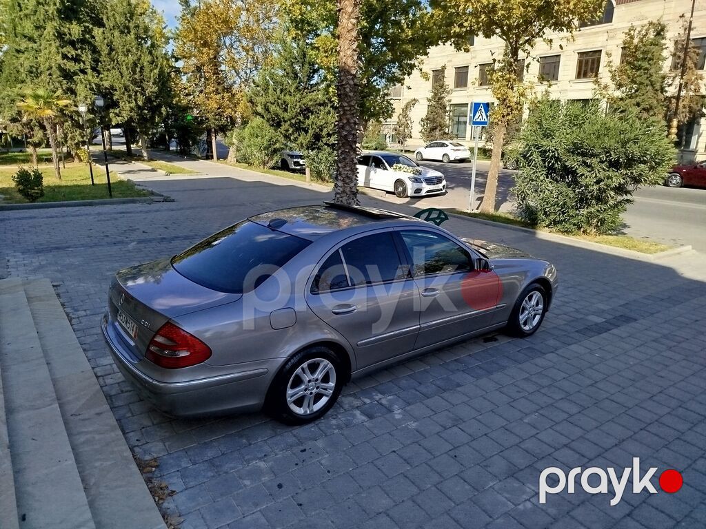 Mercedes-Benz E-Class: 2.7 l 2003 il Sedan — Avtomobillər, Yevlax (12)