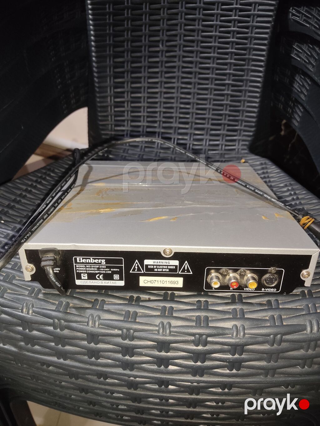 Elenberg DVD Pleyer – Model D VDP-2403 - Disk formatları: DVD, VCD — DVD pleyer, Bakı (3)