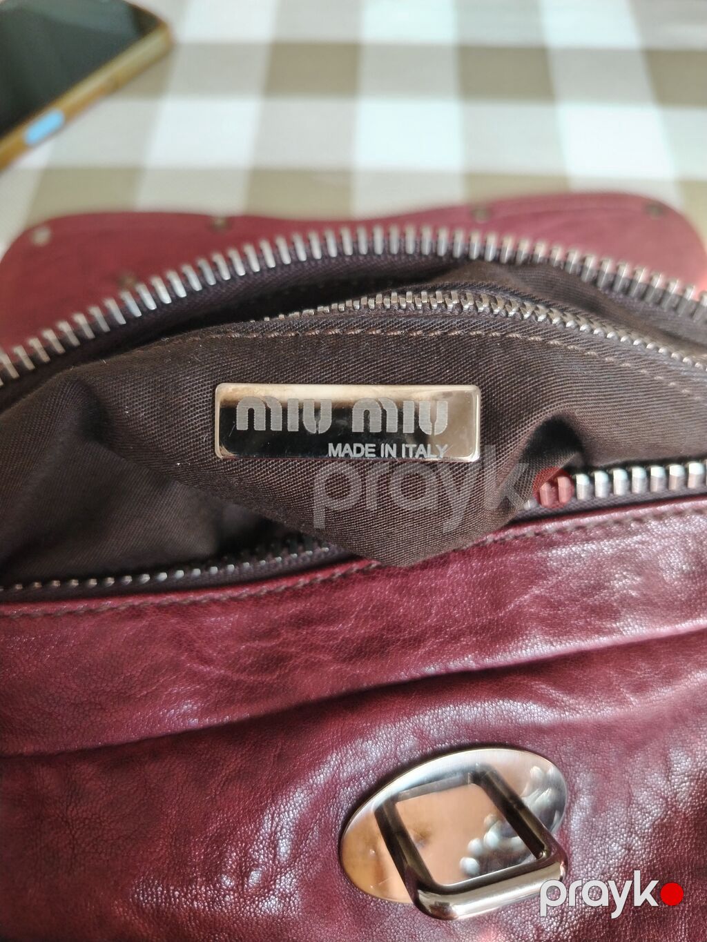 Miu Miu çanta – Made in Italy - Material: yumşaq, keyfiyyətli təbii — Çantalar, çamadanlar, cüzdanlar, Bakı (2)