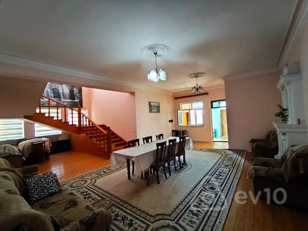 9 otaqlı həyət evi, 450 m², Zığ şosesi, C. Naxçıvanski adına Hərbi Liseyin yaxınlığı — Ev, villa, Bakı (4)