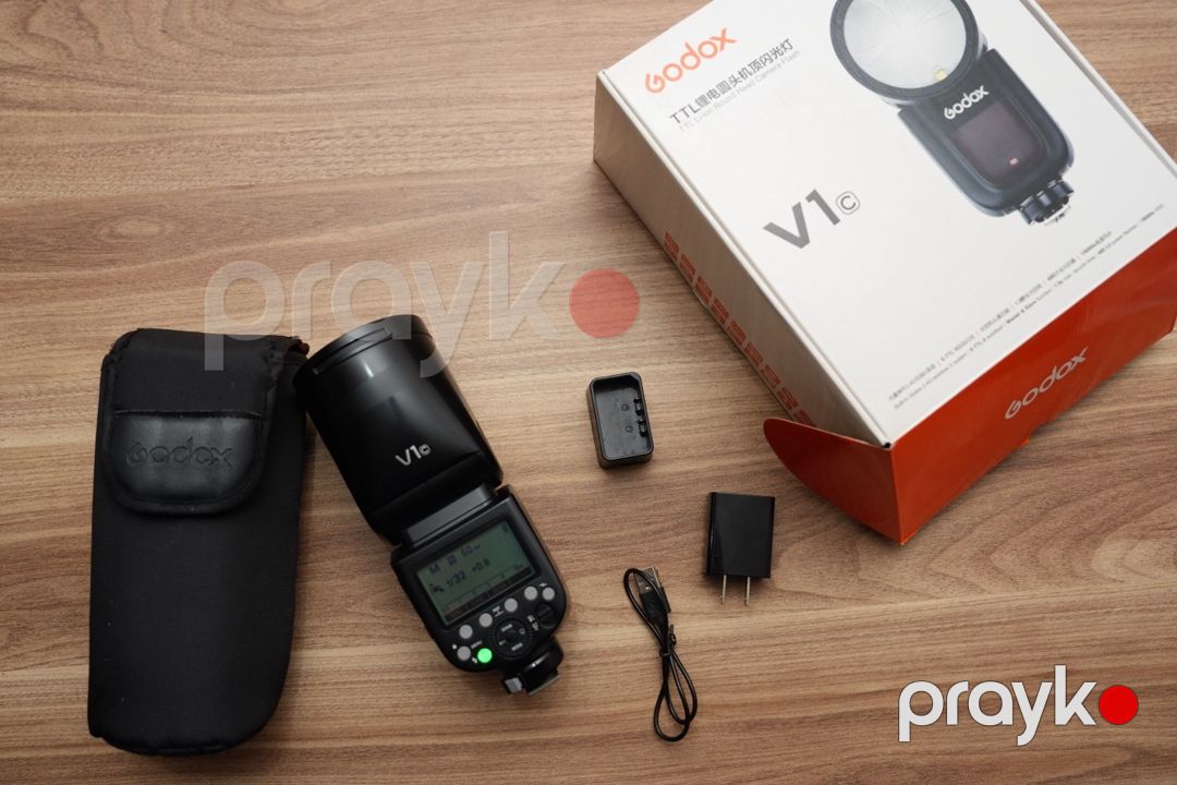 Flaş işıq Godox V1 — Foto və video texnikası, Bakı (6)