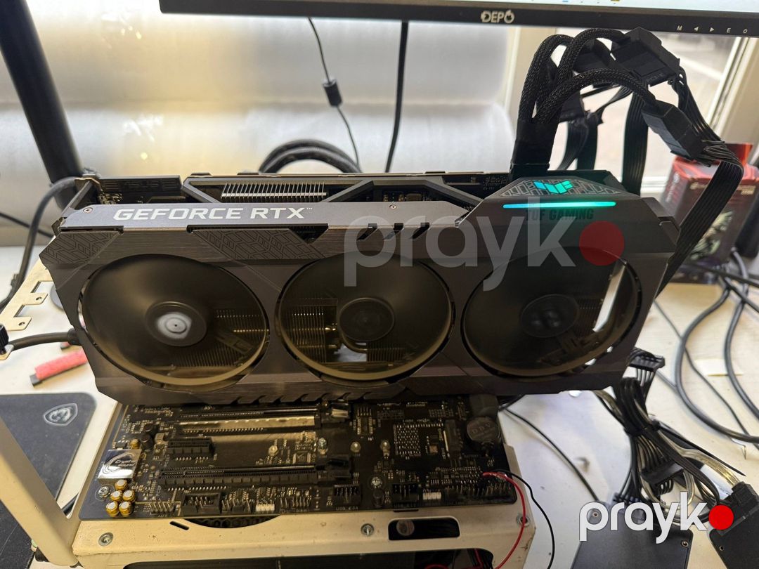 Asus RTX 3090Ti Tuf Gaming OC 24GB — Kompüterlər və noutbuklar, Bakı (7)