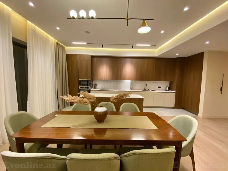 Kirayə verilir 3 otaqlı Mənzil Yeni tikili 130 m² Bakı, Nəsimi r., 28 May m — Mənzil, Bakı (5)