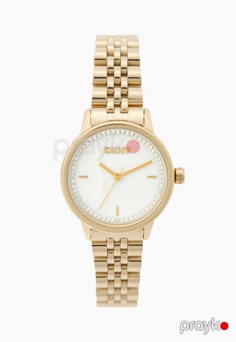 Qadın qol saatı Dkny qızılı-ağ, paslanmaz polad - DK1L086M0055 — Bakı