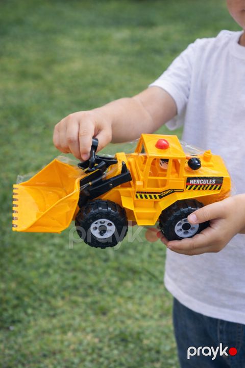 Oyuncaq ekskavator 98976 plastik, sarı — Bakı