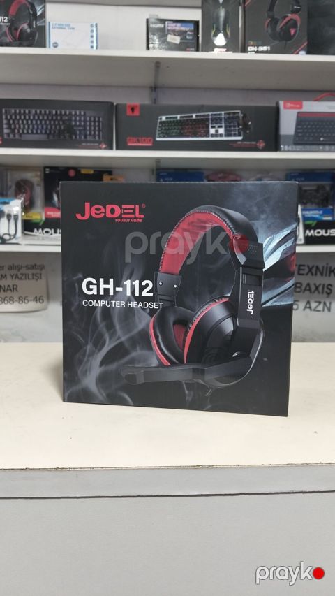 Jedel GH-112 kompüter qulaqlığı Xüsusiyyətlər: - Dinamik ölçüsü: 40 — Bakı