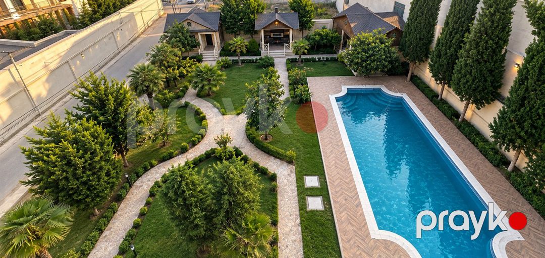 İcarəyə verilir 8 otaqlı həyət evi/bağ evi 550 m² — Ev, villa, Bakı (3)