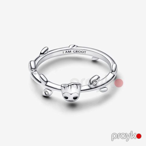 Qadınlar üçün gümüş üzük TT Silver PNK001-18, gümüşü — Bakı