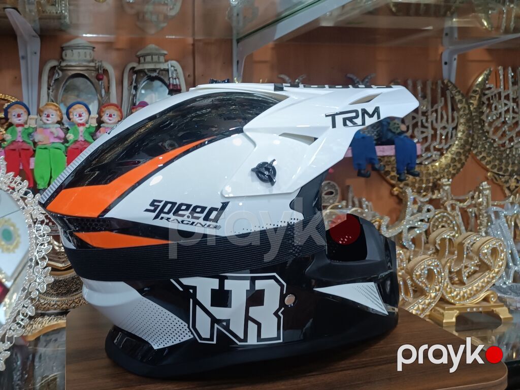 TRM Kros Kaskalar 75-azn “Speed Racing” off-road/dirt bike kaskı + — Motosiklet geyimi, Bakı (7)