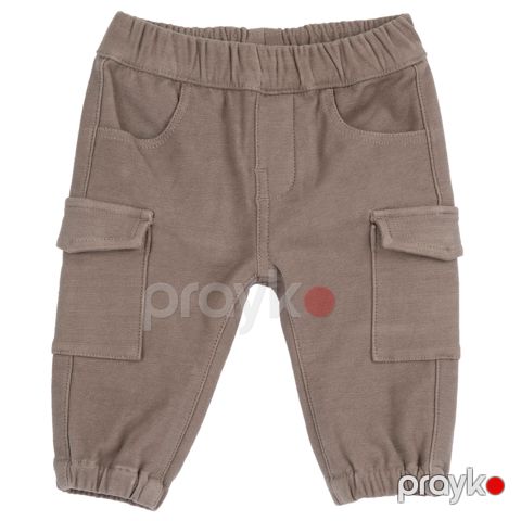 Oğlanlar üçün karqo şalvar Chicco 9102469000000-62, qəhvəyi, pambıq/viskoz/elastan, ölçü 3 ay — Bakı