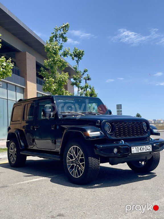 Jeep Wrangler, 2.0 L, 17.3 kWh, 2023 il, 22 000 km — Avtomobillər, Bakı (2)