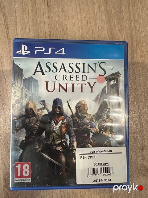 PS4, PS5 oyunu Assasin’s Creed Unity — Bakı