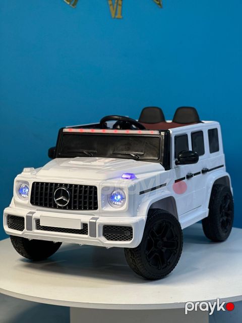 Uşaq elektrik avtomobili Mercedes-Benz G-class, ağ — Bakı