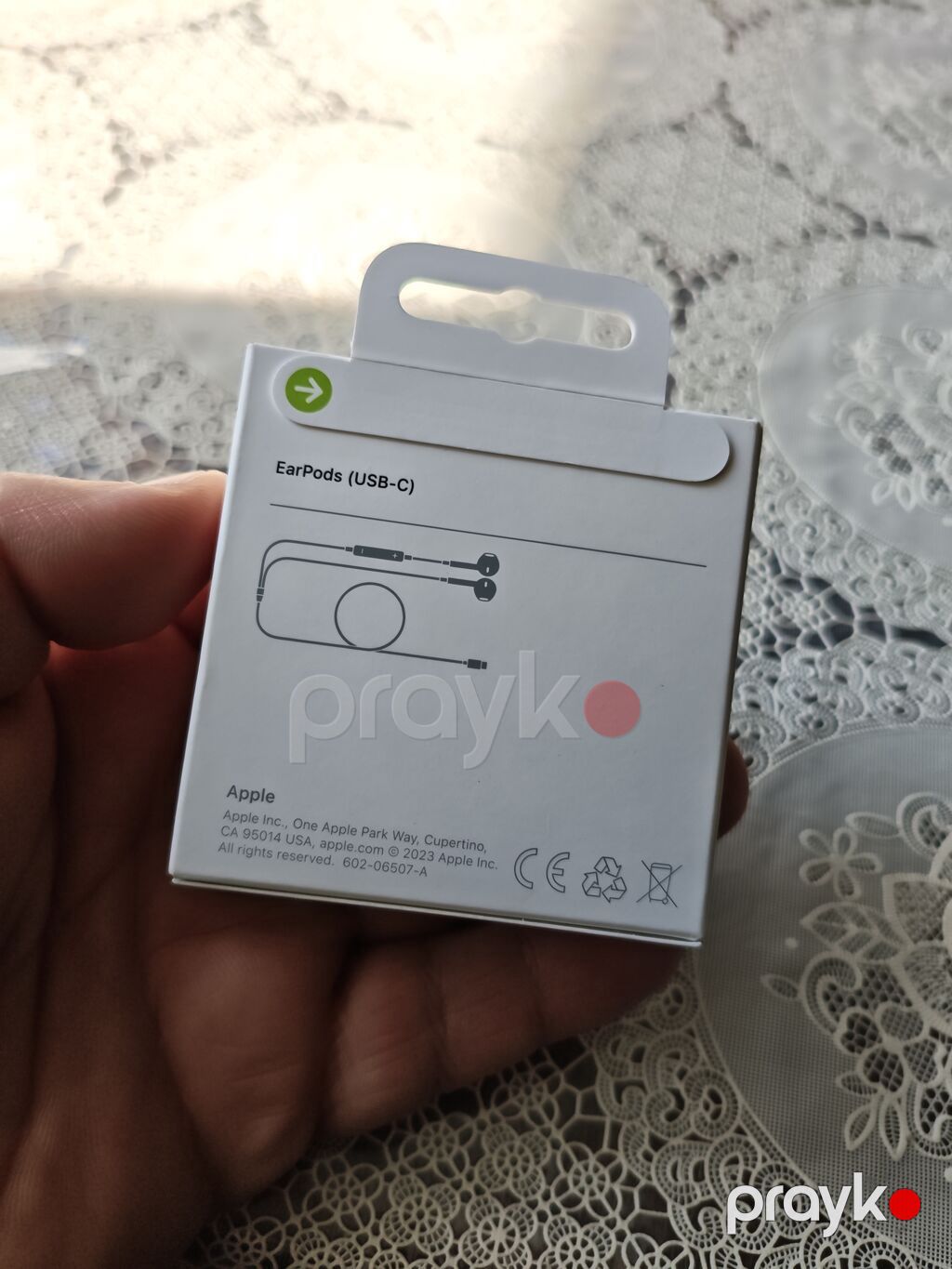Yeni Simli Qulaqcıqlar, Apple, rəng - Ağ — Qulaqcıqlar, Bakı (2)