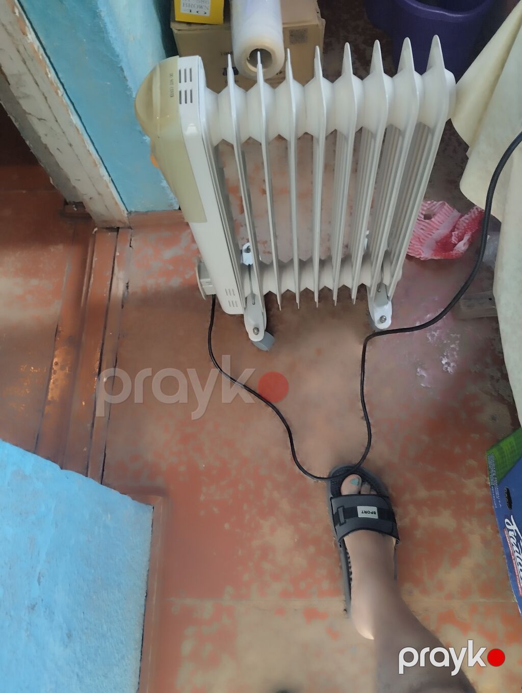 Yağ radiator tipli elektrikli qızdırıcı - Bölmələr: 8dilimli radiator — Isıtıcılar və isı ventilatorları, Sumqayıt (4)