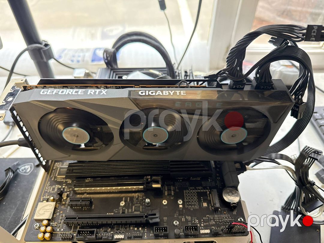Video kart Gigabyte RTX 3070 Eagle 8GB — Kompüterlər və noutbuklar, Bakı (7)