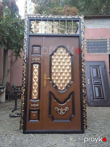Seyf qapılar, qoşalay qapılar, enıi qapılar, giriş qapıları — Bakı