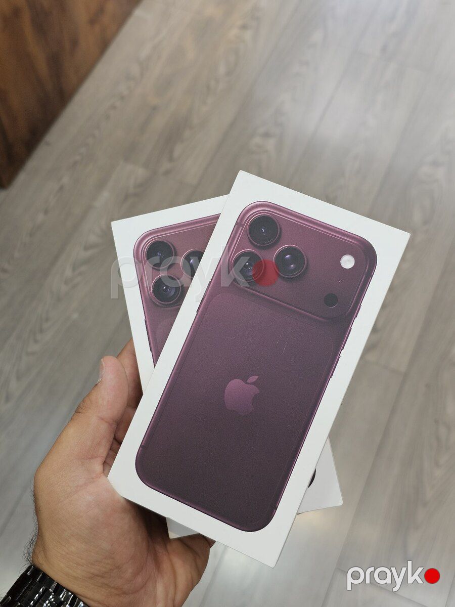 Apple iPhone 18 Pro Burgundy 256GB/12GB — Smartfonlar, Bakı (3)