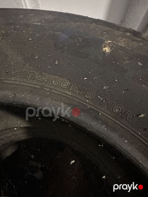 265/60 R18 110R ölçüdə şinlər dəsti - Ölçü: 265/60 R18 - Yük/ sürət — Bakı