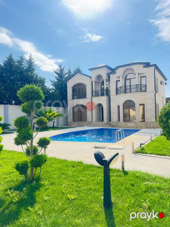 Satılır 6 otaqlı həyət evi/bağ evi 400 m² — Ev, villa, Bakı (2)