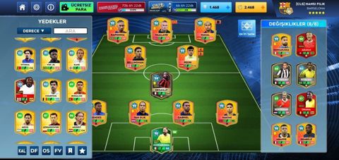 Oyun hesabı – Dream League Soccer (DLS) - Klub: Barcelona emblemi ilə — Lerik