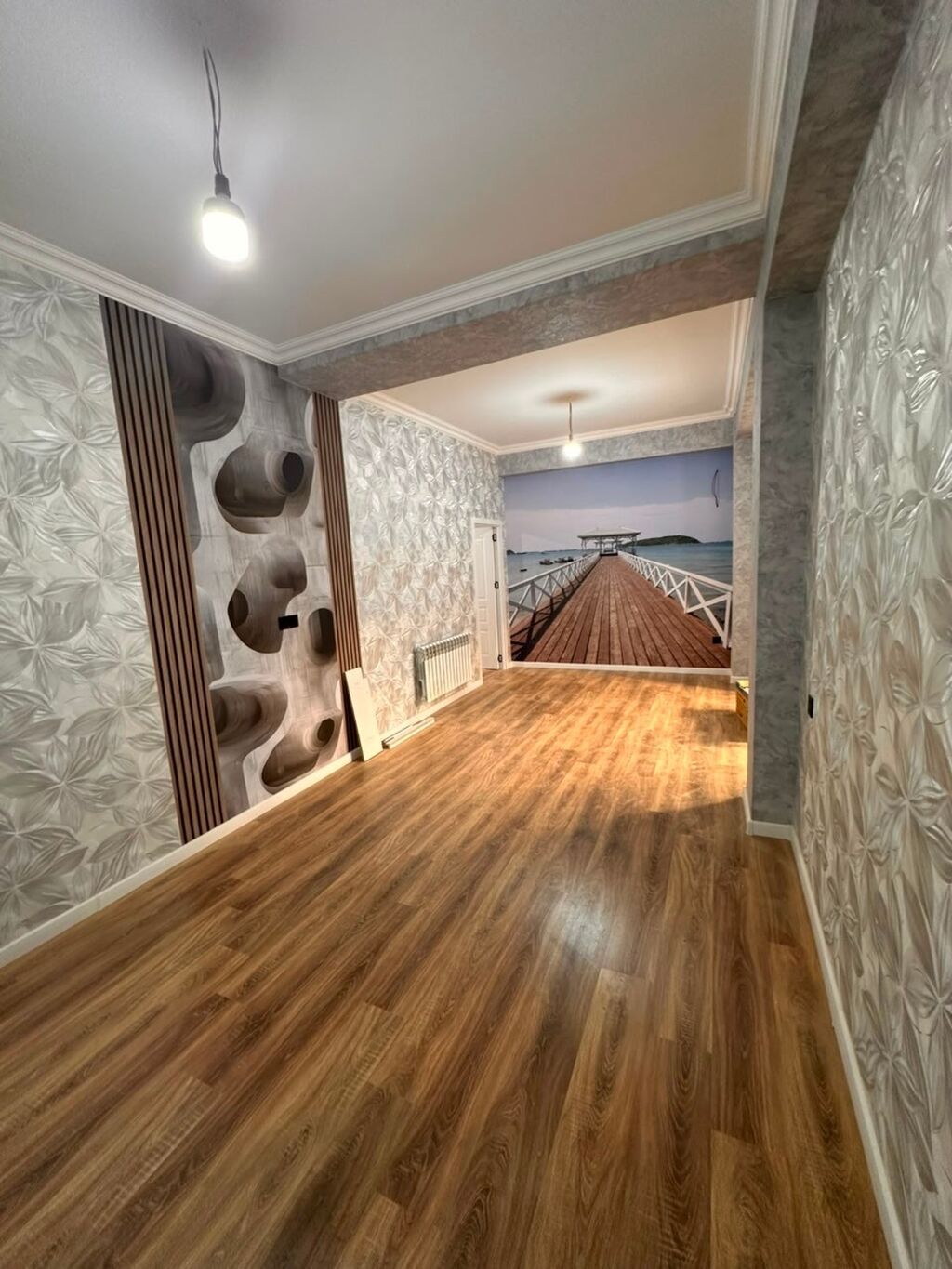 3 otaqlı, Yeni tikili, 74 kv. m — Mənzil, Digah (2)