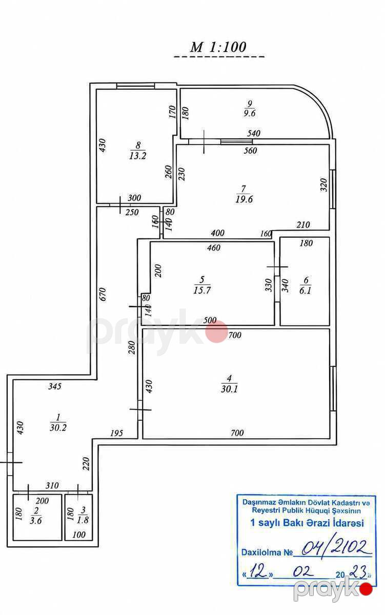Satılır 3 otaqlı yeni tikili 130 m² — Mənzil, Bakı (2)