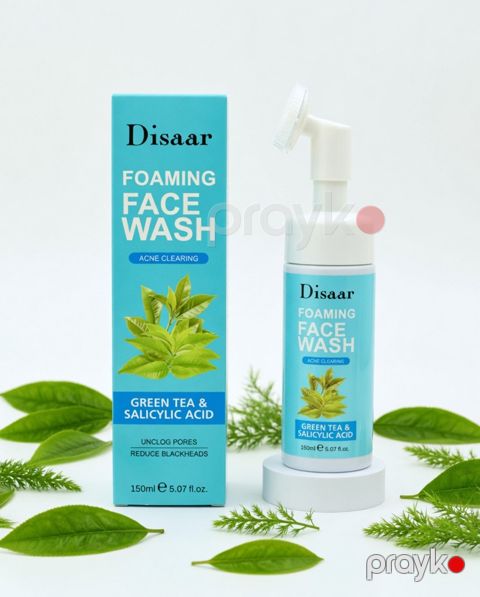 Üz yuma üçün köpük Disaar Green Tea & Salicylic Acid, 150 ml — Bakı