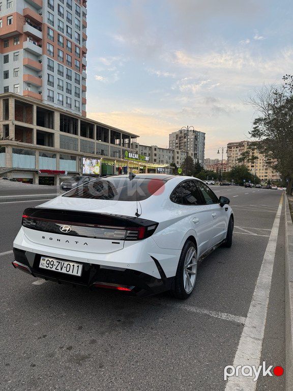 Hyundai Sonata, 2.0 L, 1.62 kWh, 2024 il, 22 400 km — Avtomobillər, Bakı (6)