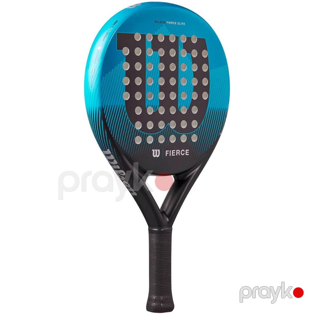 Padel raketkası Wilson Fierce Elite 2 WR114911U2, dairəvi, 455 mm, uniseks, göy/qara — Mallar, Bakı (2)