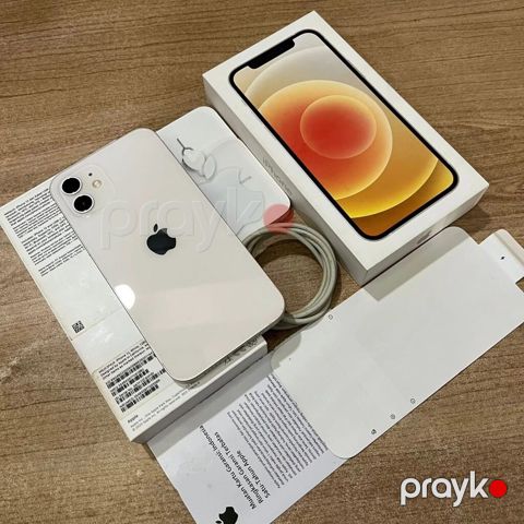 IPhone 12, 128 GB, Ağ, Zəmanət, Kredit, Simsiz şarj — Bakı