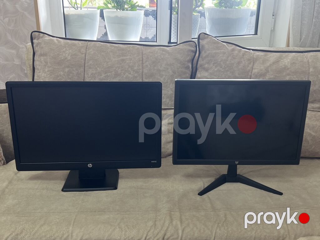 İki ədəd kompüter monitoru 1) HP W2072a - Ekran: 20" LCD (16:9) — Monitorlər, Bakı (6)